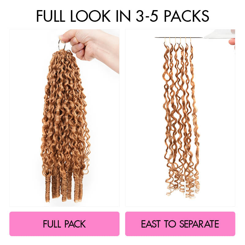 MATCH SALE|QVR #27 Burmese Curly Crochet Hair