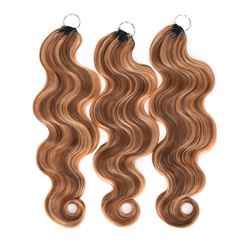MATCH SALE|QVR #P4/27 Body Wave Crochet Hair