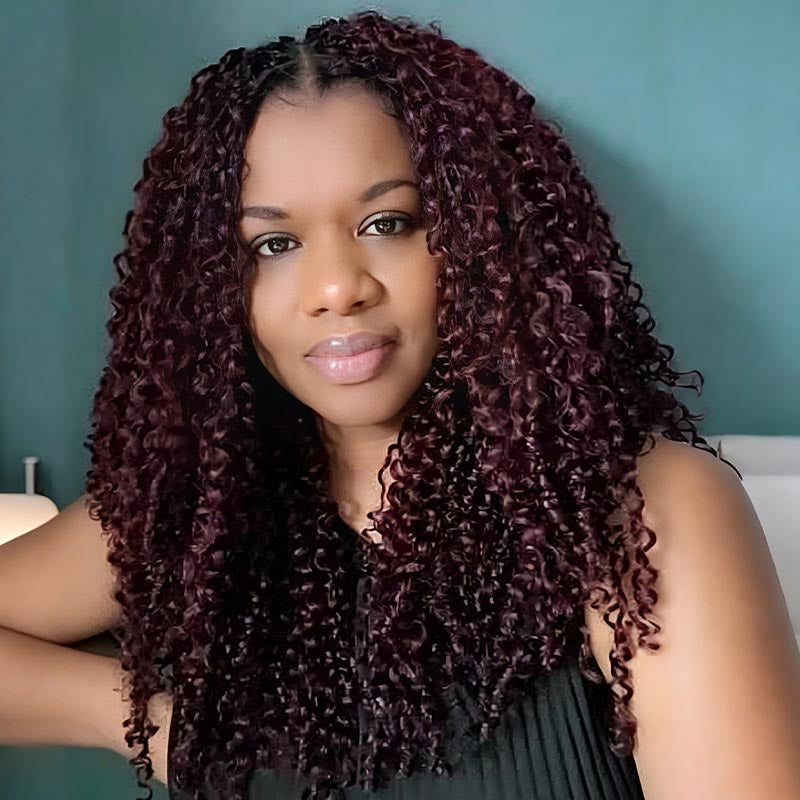 MATCH SALE|QVR #99J Burmese Curly Crochet Hair