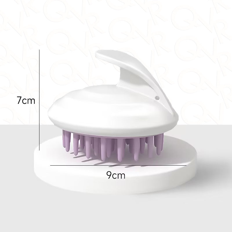 QVR Silicone Head Scalp Massager Shampoo Brush