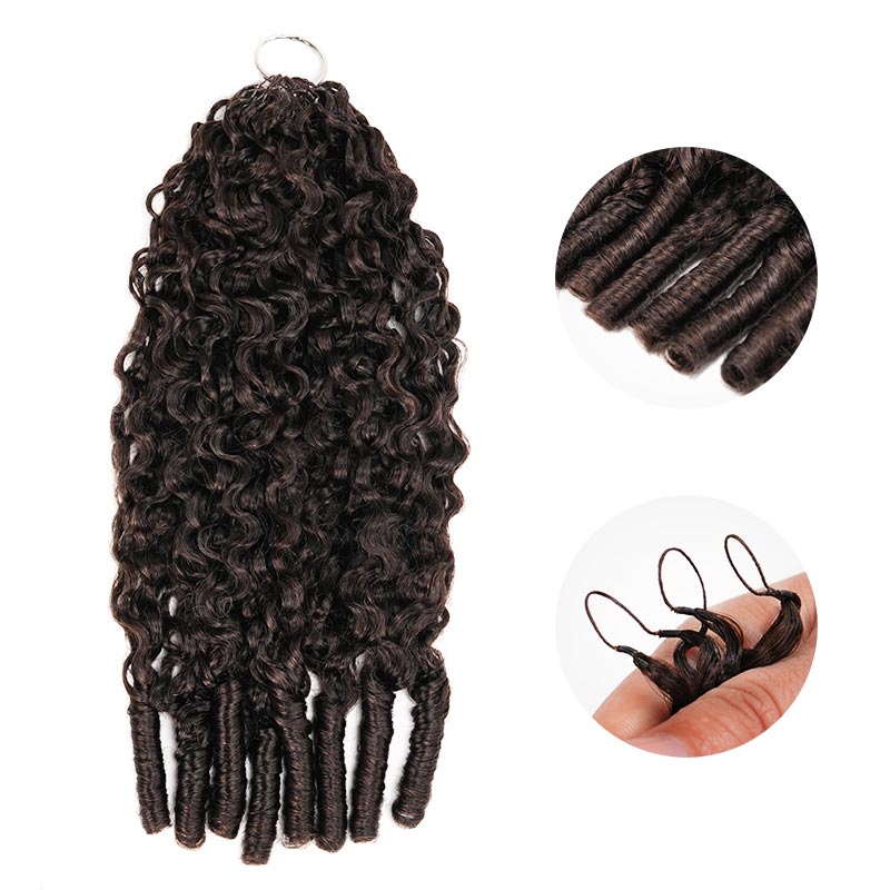 MATCH SALE|QVR #4 Burmese Curly Crochet Hair