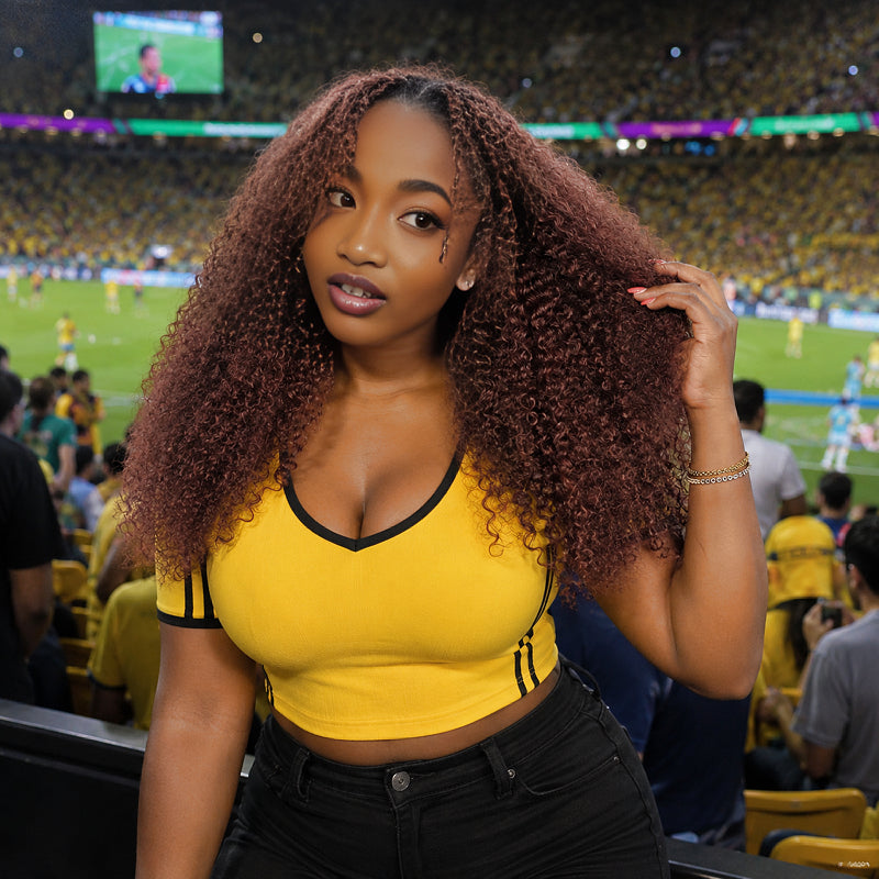 MATCH SALE|QVR #33B Small Kinky Curly Crochet Hair