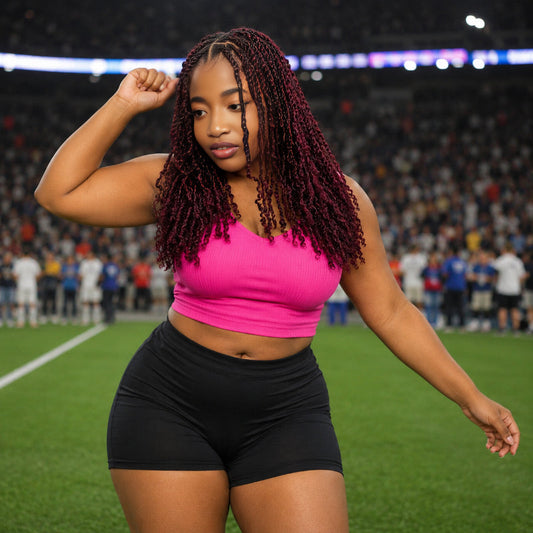 VENTA DE PAQUETES|QVR #M1B/99J/Pelo Humano Afro Kinky a Granel color Borgoña