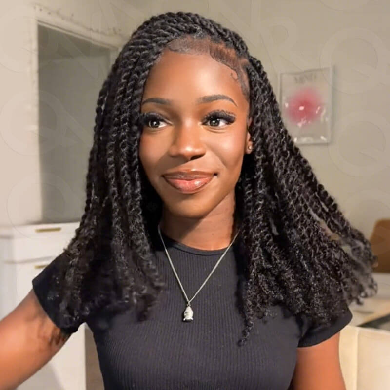 $100off Member Sale| Dark Brown Afro kinky Bulk Human Hair