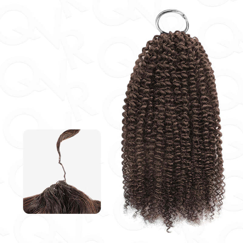 $100off Member Sale|Afro Kinky Curly Feather Crochet Human Hair