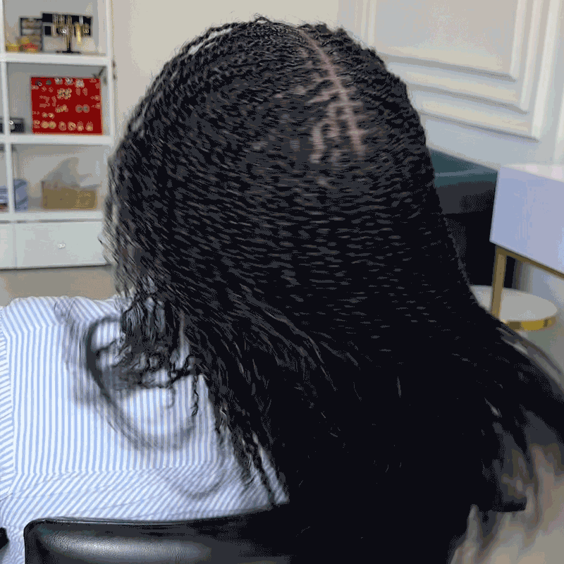 B3G1|Mix #4/30 Afro kinky Bulk Human Hair