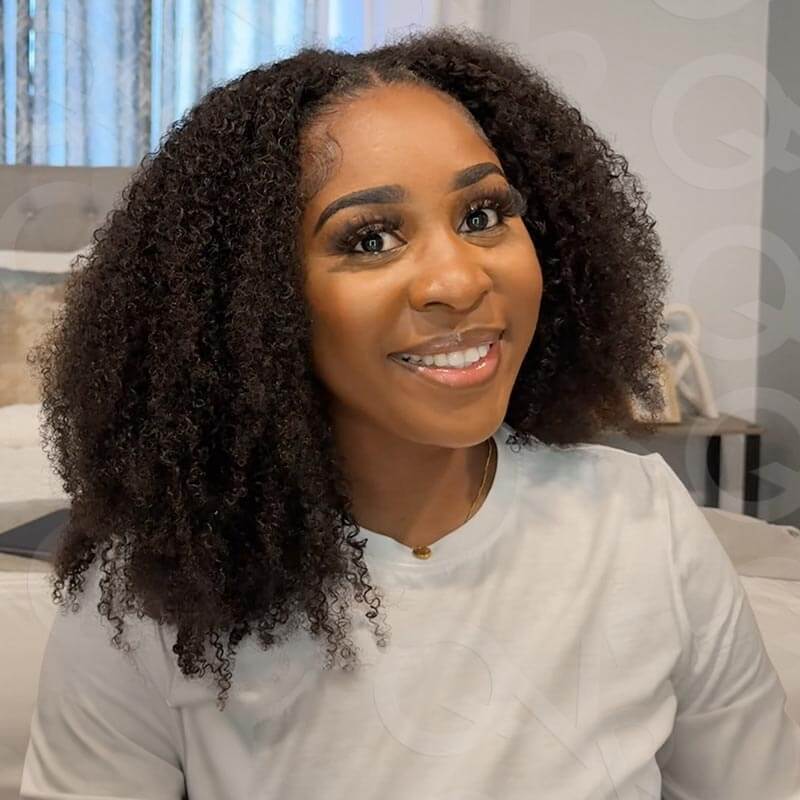 $100off Member Sale|Afro Kinky Curly Feather Crochet Human Hair