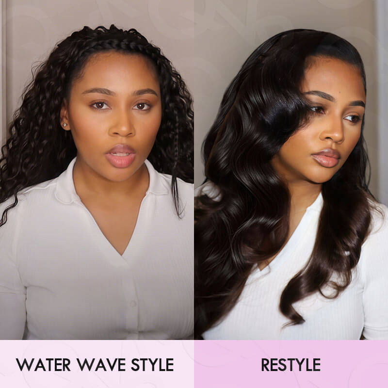 B3G1| #4 Water Wave Feather Crochet Hair