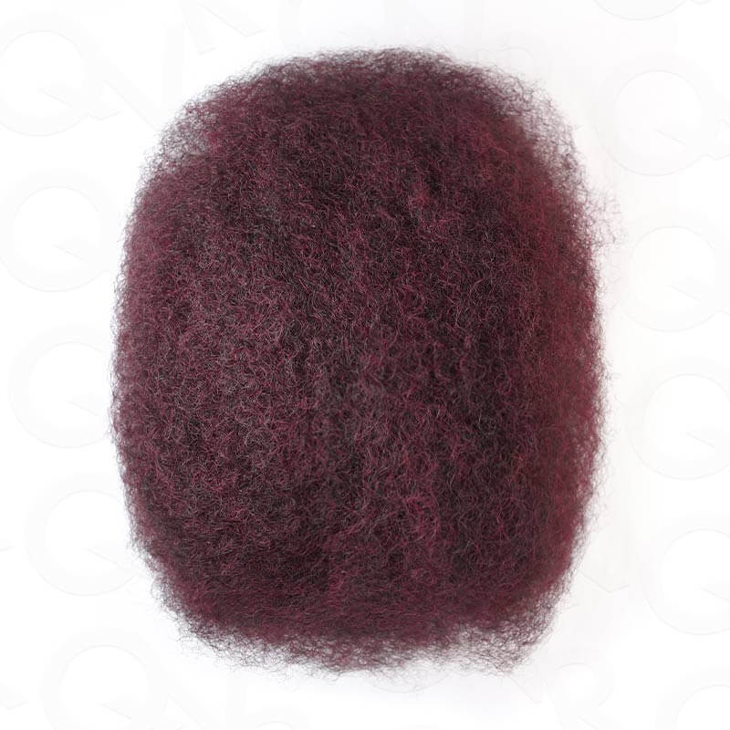 B3G1| QVR Mix Colors Color Afro Kinky Bulk Human Hair