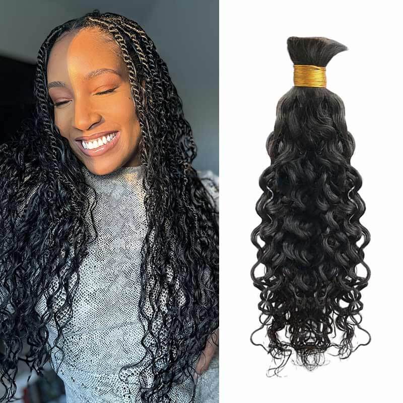 BOGO|Body Wave Bulk Hair Extensions for Boho Knotless Braiding