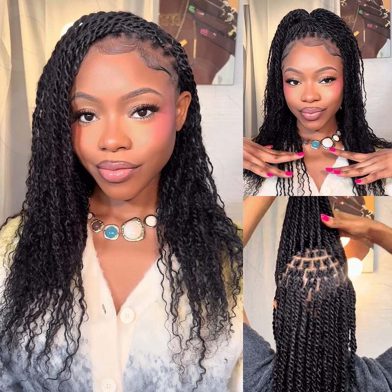 QVR 1 Pack Mixed Color #4/30 Afro Kinky Bulk Human Hair