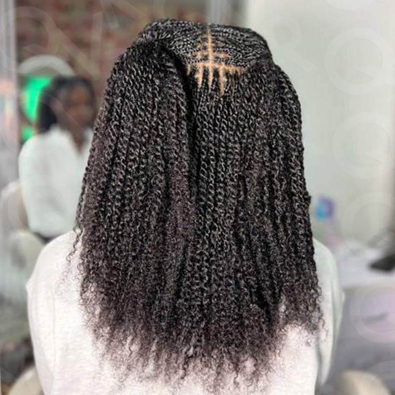 $100off Member Sale|Natural Black Afro kinky Bulk Human Hair