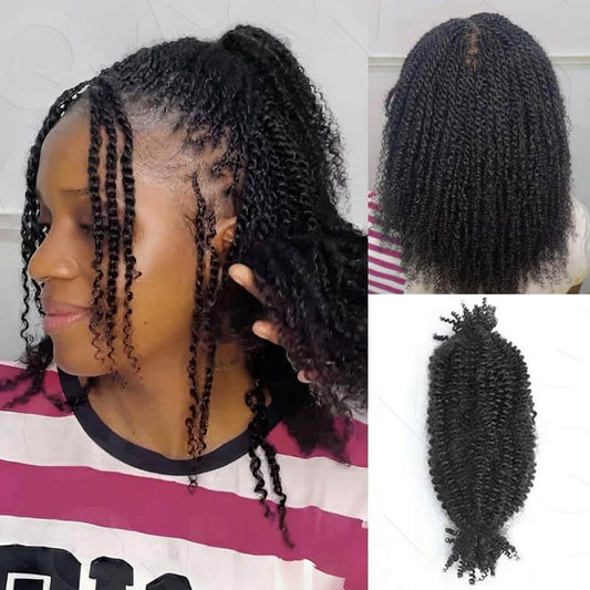 Venta al por mayor|Compra 15 paquetes de cabello humano natural de resorte negro y recibe 10 paquetes gratis