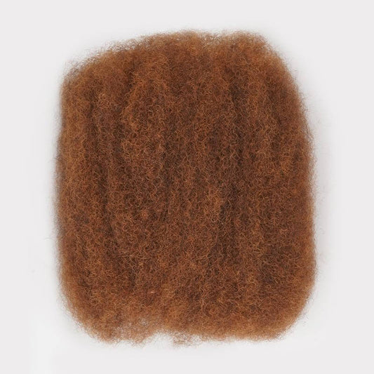 Venta al por mayor | Compra 15 paquetes de cabello humano a granel afro rizado #4/30 marrón mezclado y recibe 10 paquetes gratis