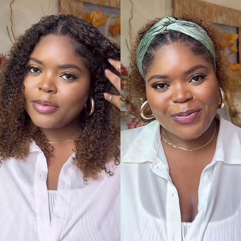 MATCH SALE|QVR #T2/30 Small Kinky Curly Crochet Hair