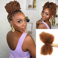 B3G1|Auburn Brown Color Afro Kinky Bulk Human Hair