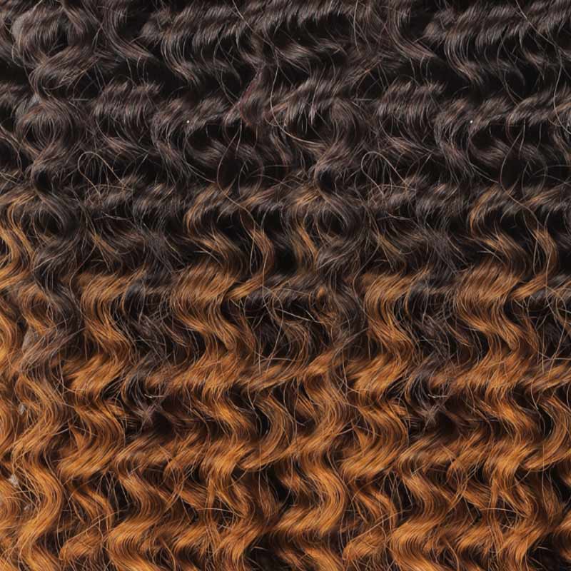 US Only|QVR #T2/30 Small Kinky Curly Feather Crochet Human Hair