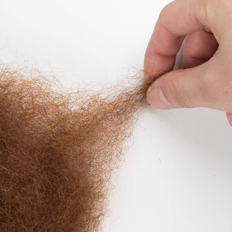 B3G1|Auburn Brown Color Afro Kinky Bulk Human Hair