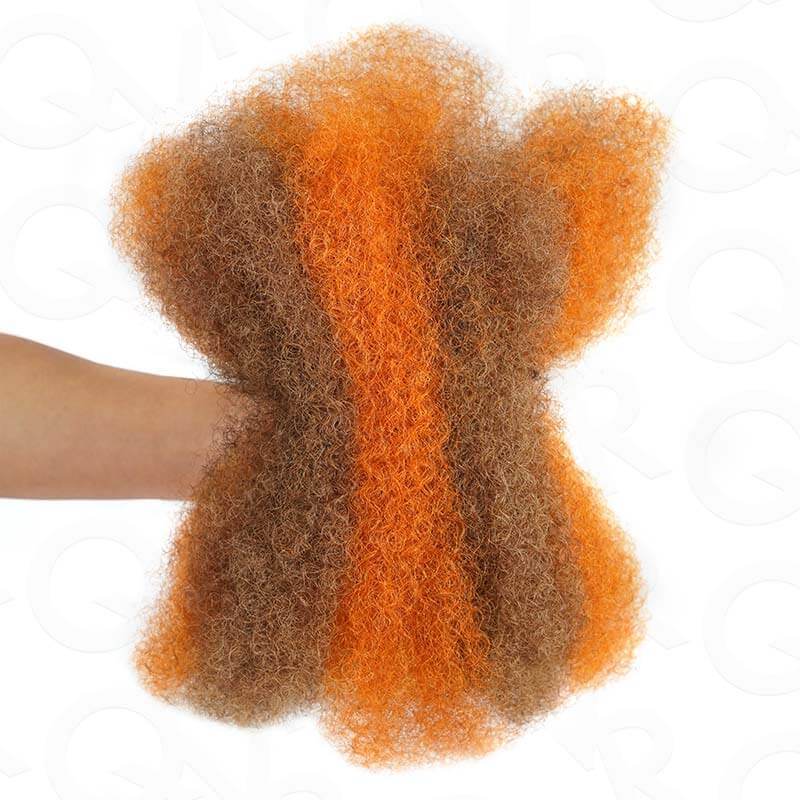 B3G1|Three Colors #32/16/613 Afro Kinky Bulk Human Hair